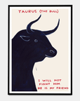 Affichette A5 Signs of the Zodiac D.Shrigley - Ex - voto