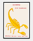 Affichette A5 Signs of the Zodiac D.Shrigley - Ex - voto