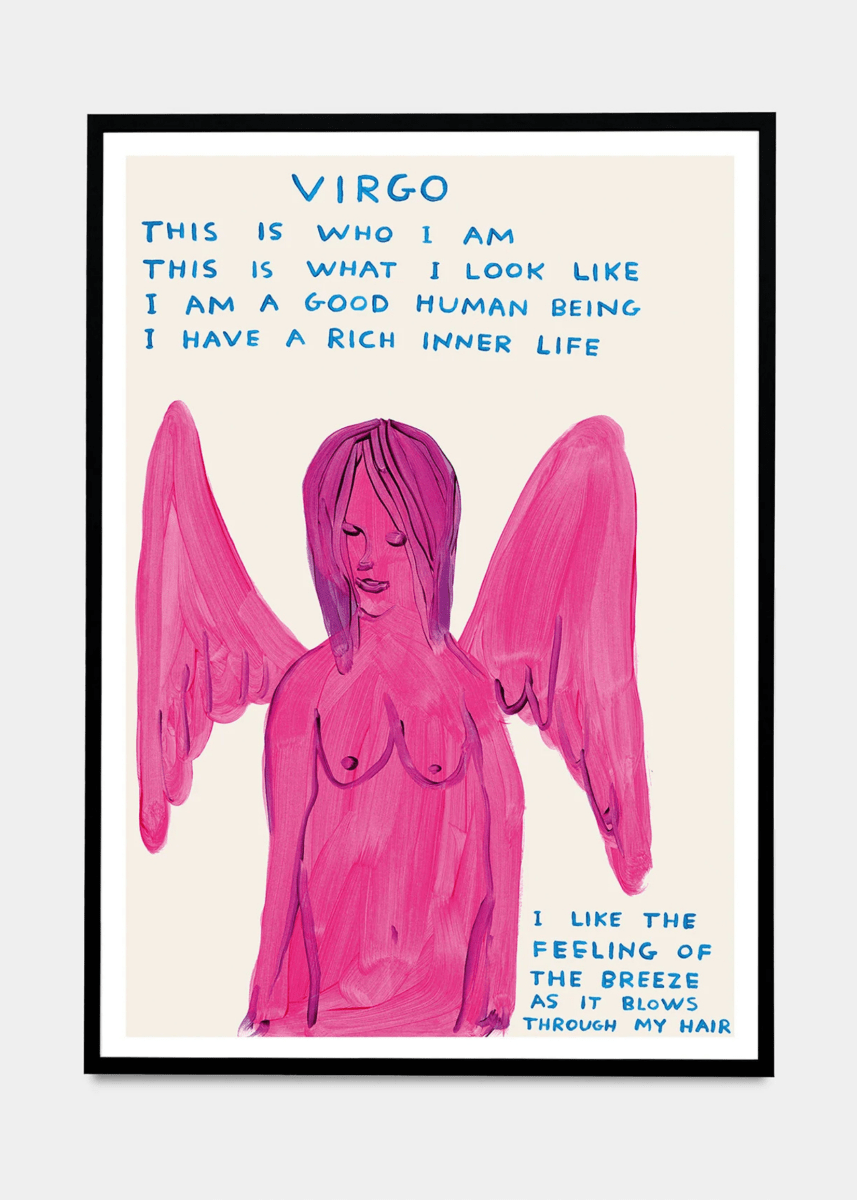 Affichette A5 Signs of the Zodiac D.Shrigley - Ex - voto