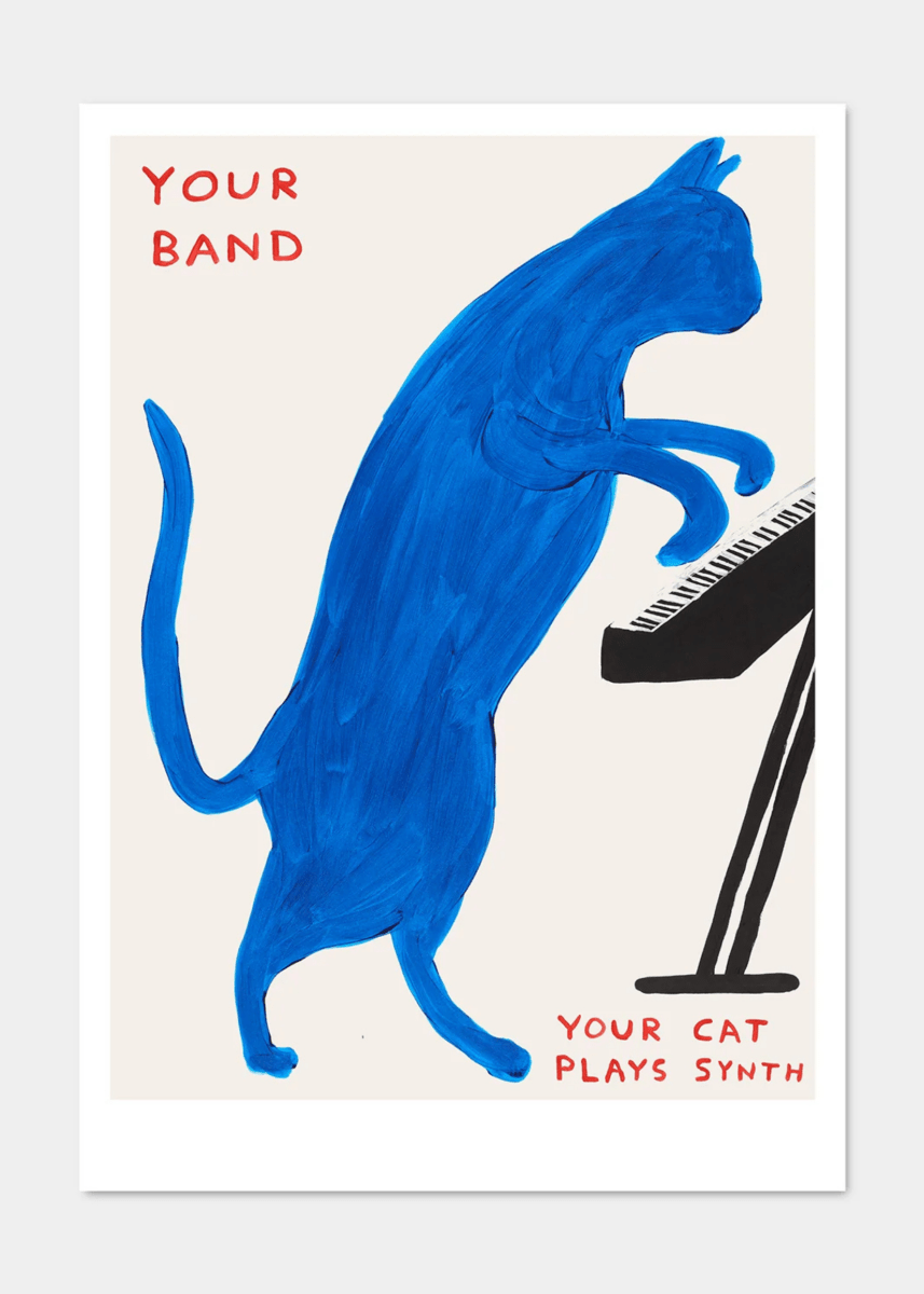 Affichette A5 Your Band D.Shrigley - Ex - voto