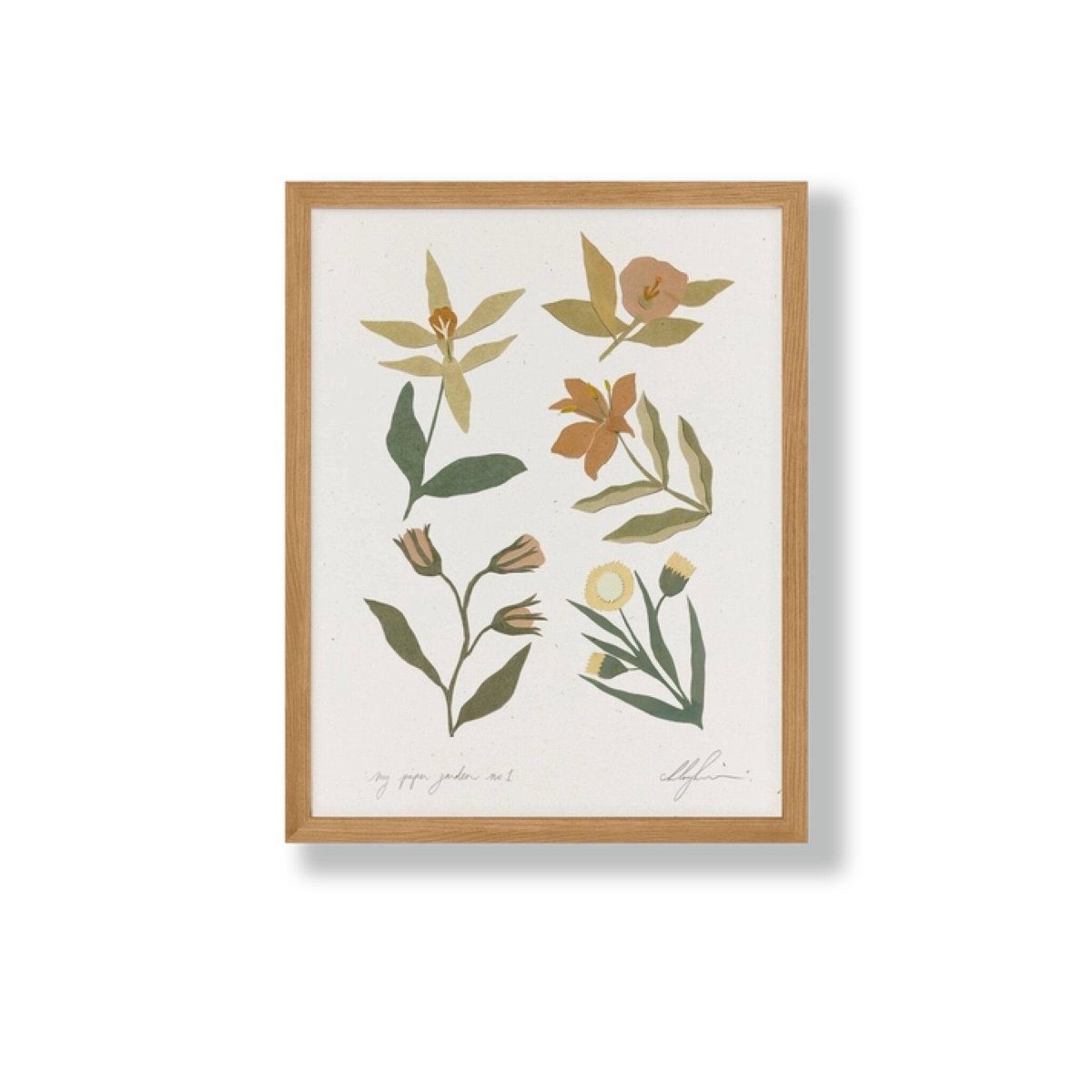 Affichette My Paper Garden No.1 Cocoshalom 8 x11 - Ex - voto