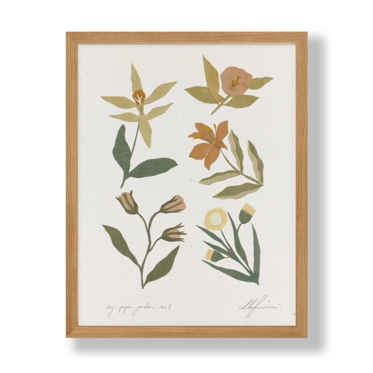 Affichette My Paper Garden No.1 Cocoshalom 8 x11 - Ex - voto