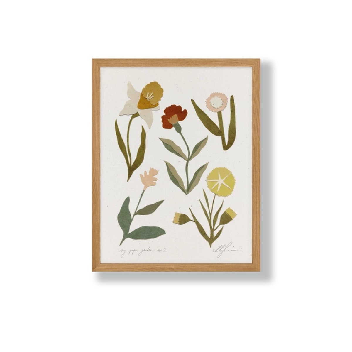 Affichette My Paper Garden No.2 Cocoshalom 8 x11 - Ex - voto