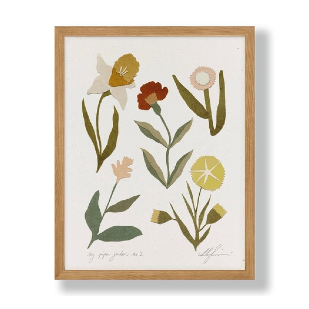 Affichette My Paper Garden No.2 Cocoshalom 8 x11 - Ex - voto