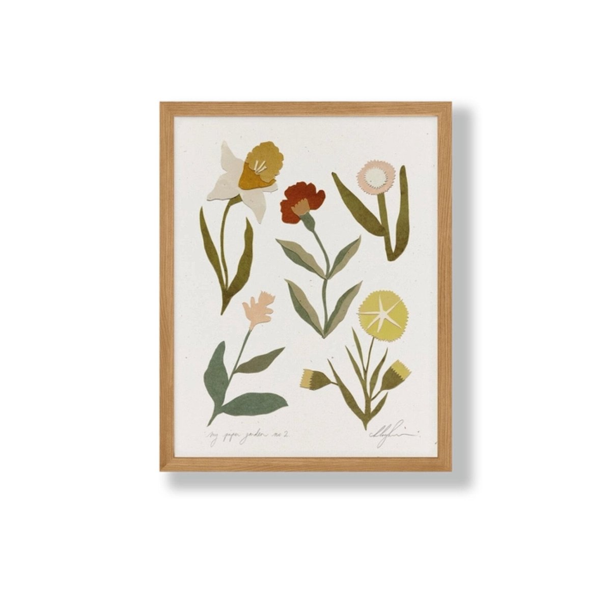 Affichette My Paper Garden No.2 Cocoshalom 8 x11 - Ex - voto