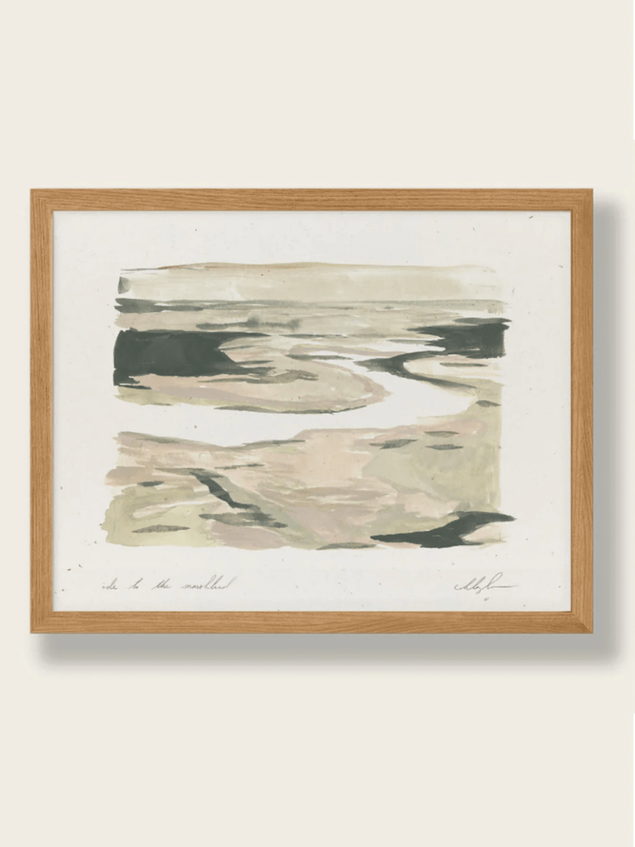 Affichette Ode to the Marshland Cocoshalom 8 x11 - Ex - voto