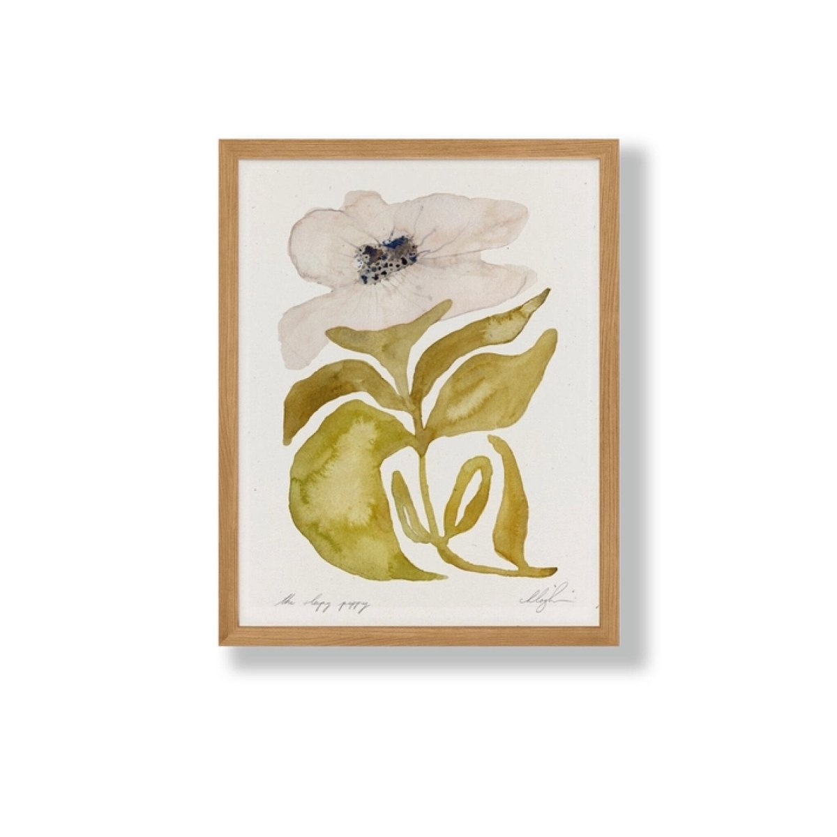 Affichette Poppy 8.5 x 11 Cocoshalom - Ex - voto