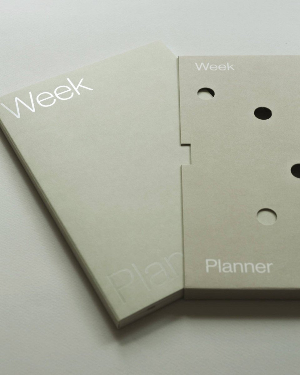 Agenda Hebdomadaire Beige Wilde House Paper - Ex - voto