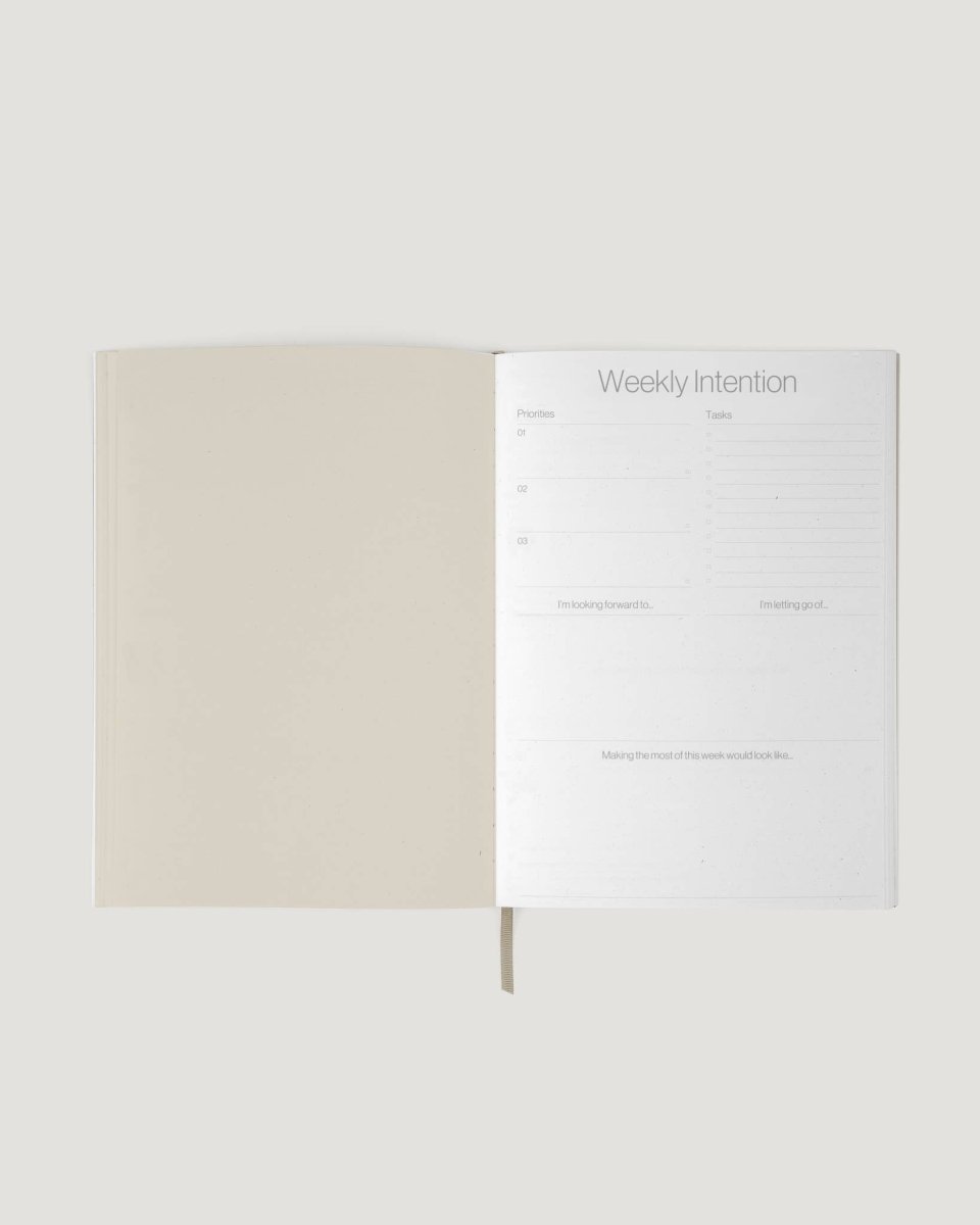 Agenda Hebdomadaire Beige Wilde House Paper - Ex - voto