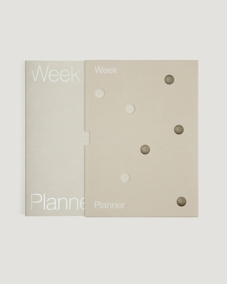 Agenda Hebdomadaire Beige Wilde House Paper - Ex - voto
