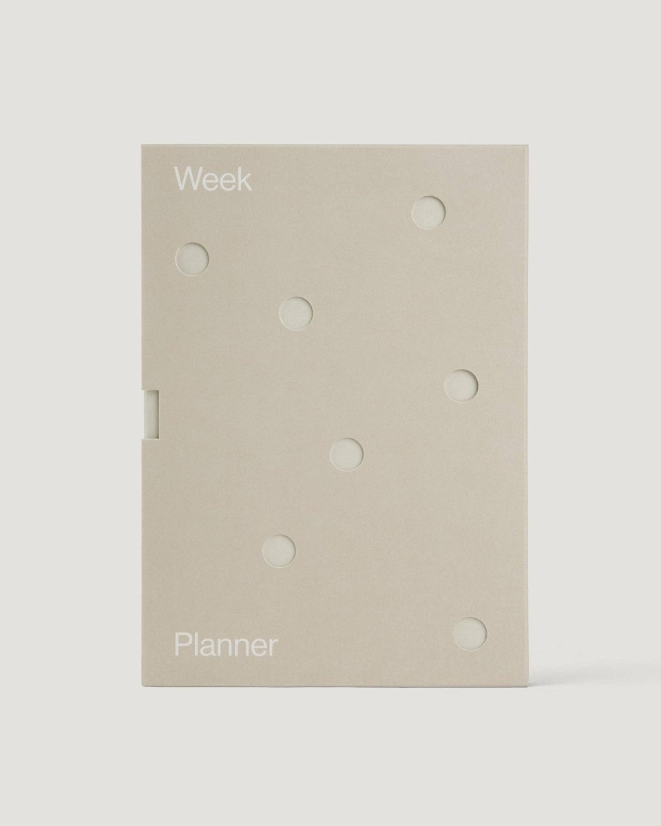 Agenda Hebdomadaire Beige Wilde House Paper - Ex - voto