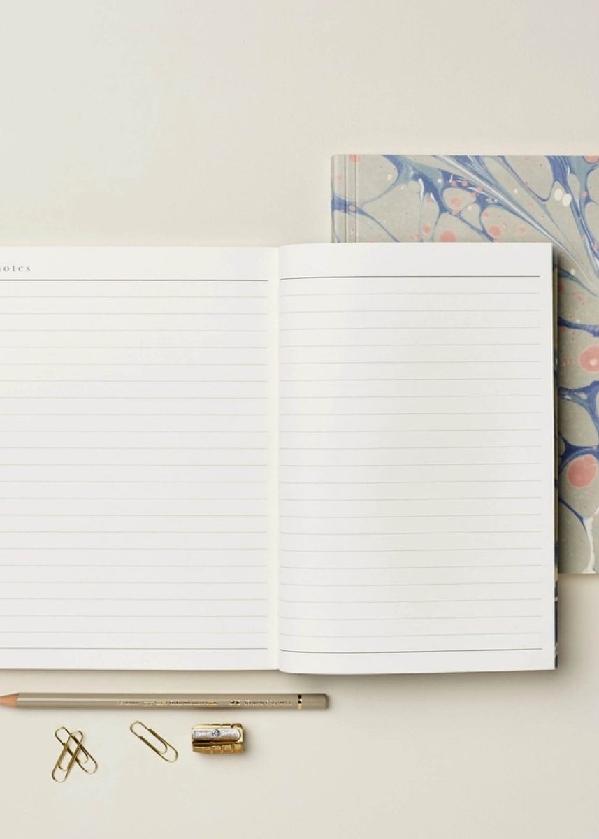 Agenda Hebdomadaire Blue Marble Wanderlust Paper co - Ex - voto