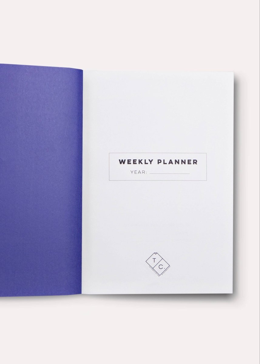 Agenda Hebdomadaire Gradient No. 1 The Completist - Ex - voto