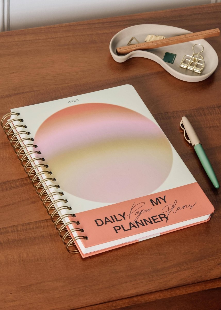 Agenda Hebdomadaire Gradient Orb Papier - Ex - voto