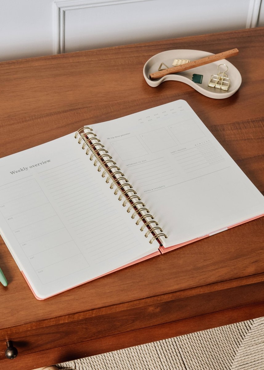 Agenda Hebdomadaire Gradient Orb Papier - Ex - voto