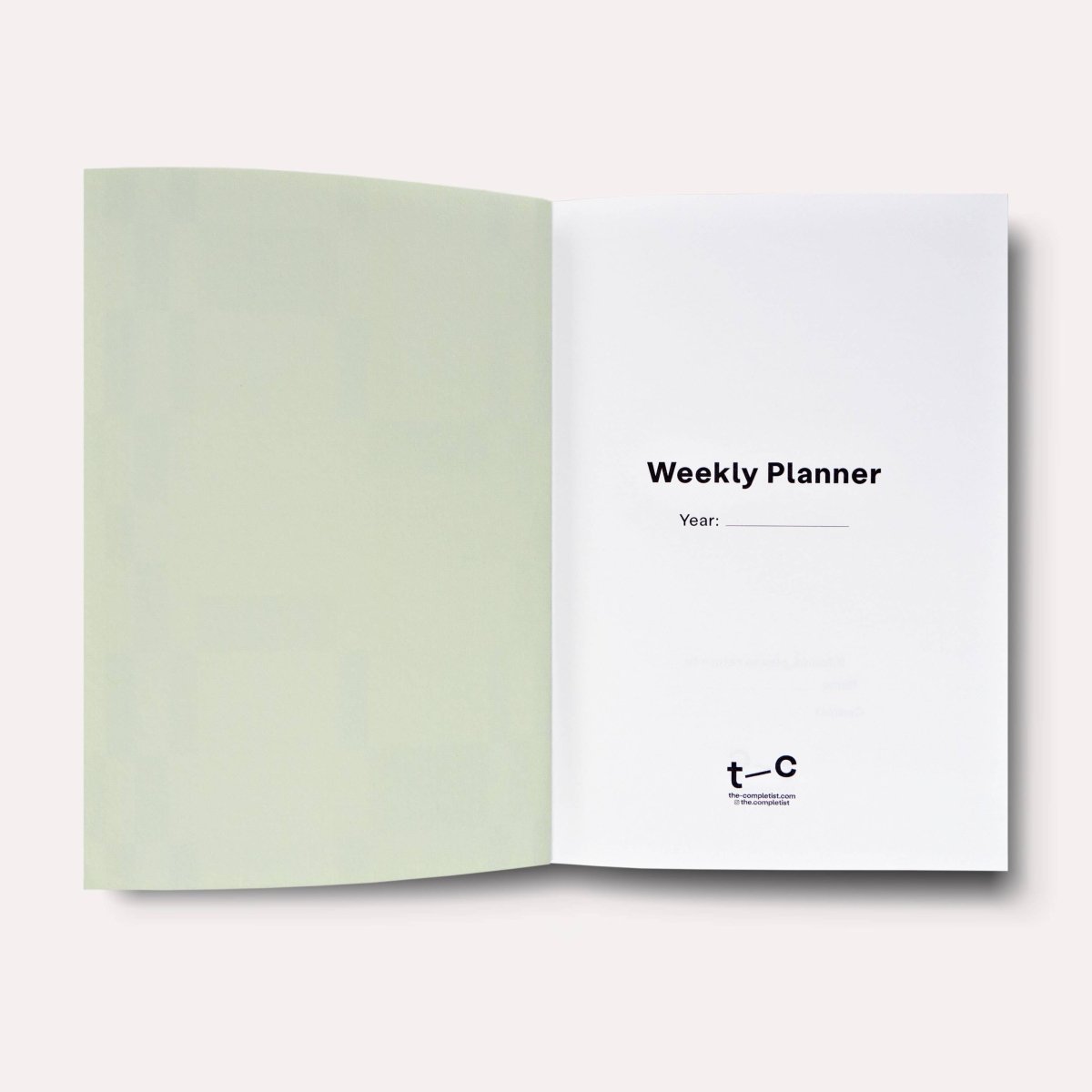 Agenda Hebdomadaire Non Daté A5 Celine The Completist - Ex - voto
