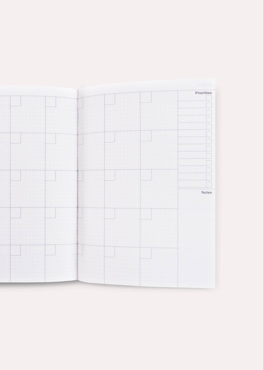 Agenda Hebdomadaire Non Daté A6 Neroli The Completist - Ex - voto