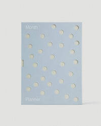 Agenda Mensuel Bleu Wilde House Paper - Ex - voto