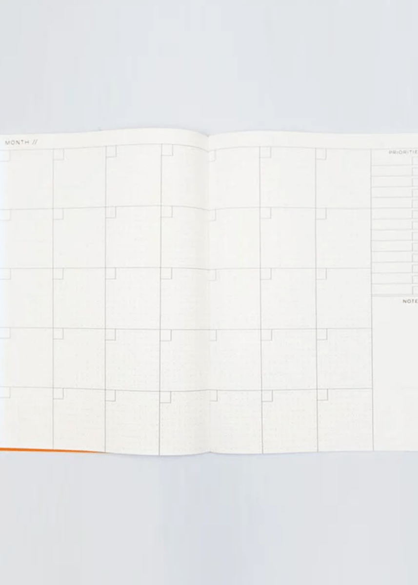 Agenda Non - Daté A4 The Completist - Ex - voto