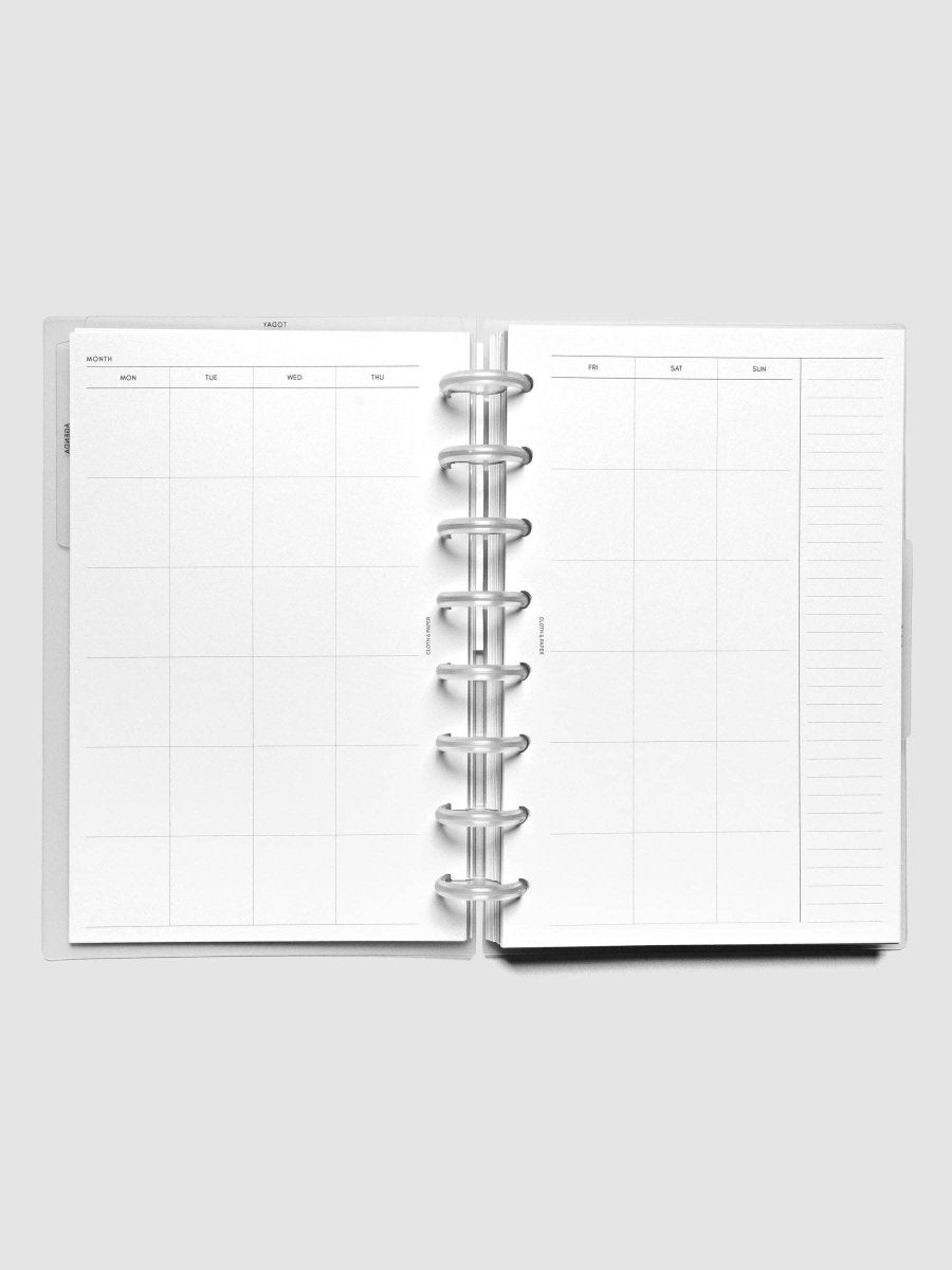 Agenda Non Daté Modulaire FORMA Cloth &amp; Paper - Ex-voto