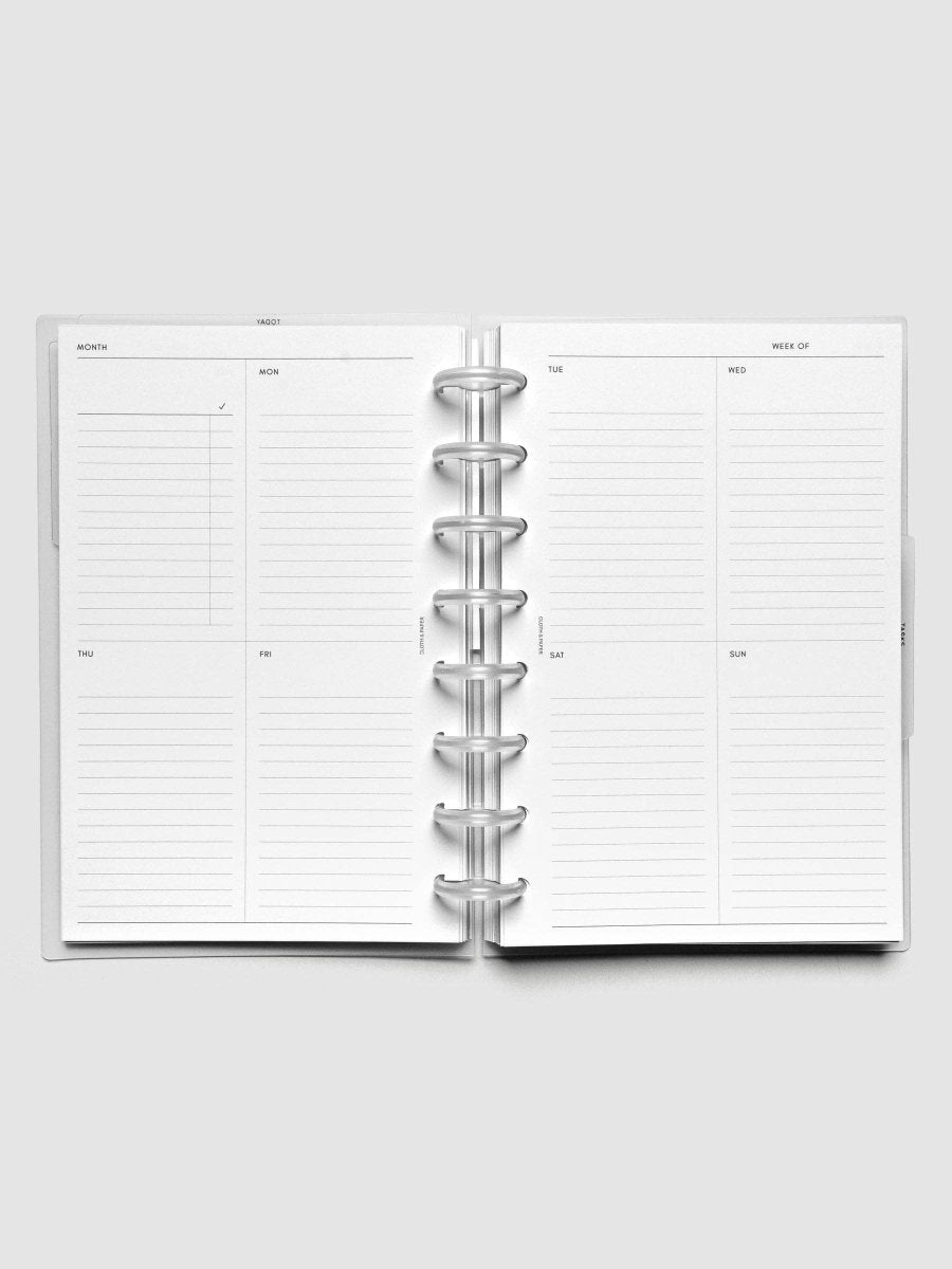 Agenda Non Daté Modulaire FORMA Cloth &amp; Paper - Ex-voto