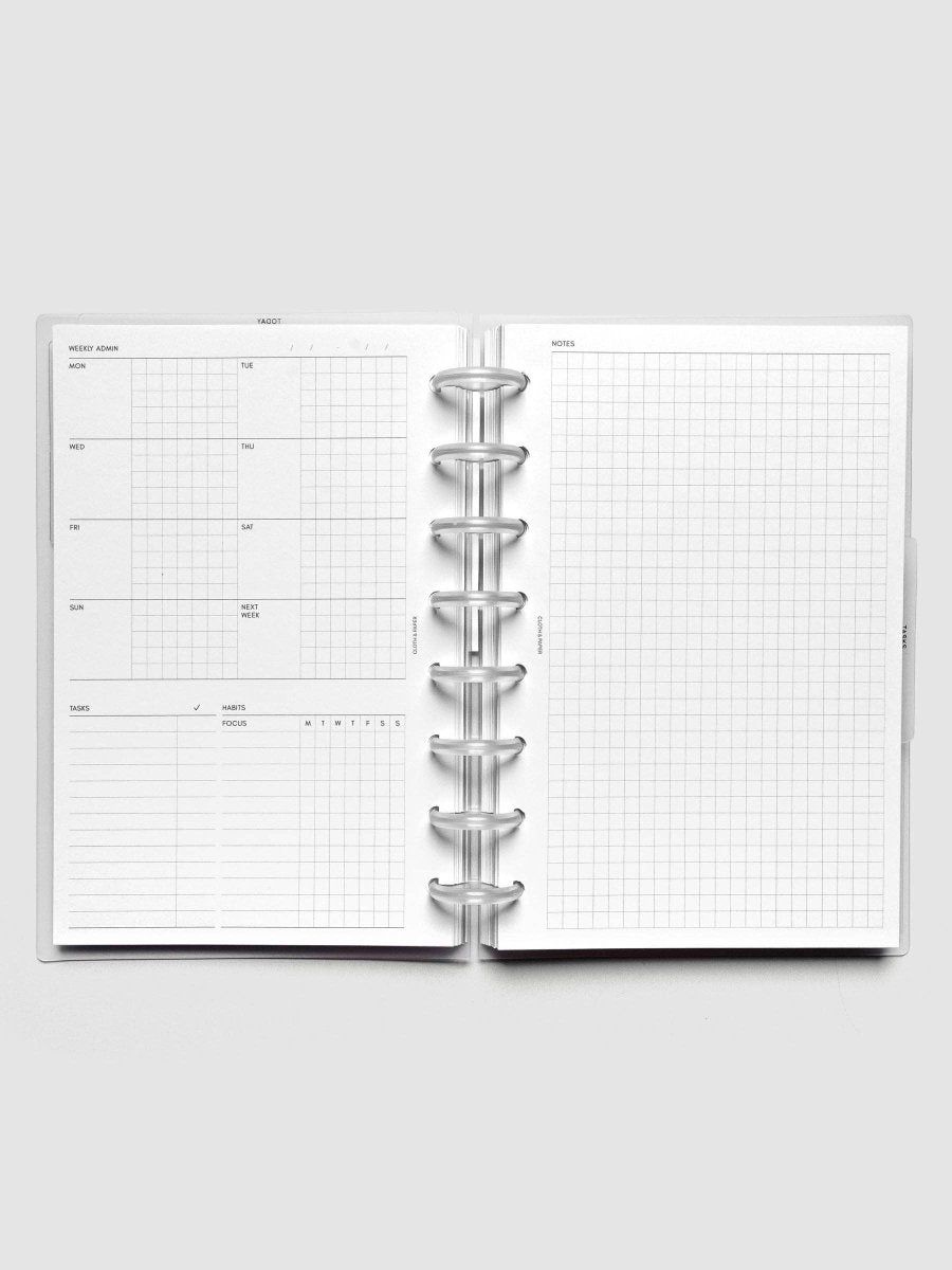 Agenda Non Daté Modulaire FORMA Cloth &amp; Paper - Ex-voto