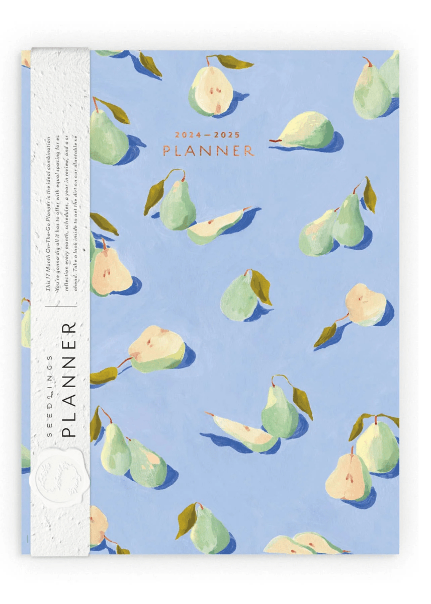 Agenda Perfect Pear 2024 - 2025 Seedlings SOLDE - Vente Finale - Ex - voto