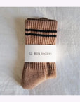 Chaussettes Boyfriend Le Bon Shoppe Cacao