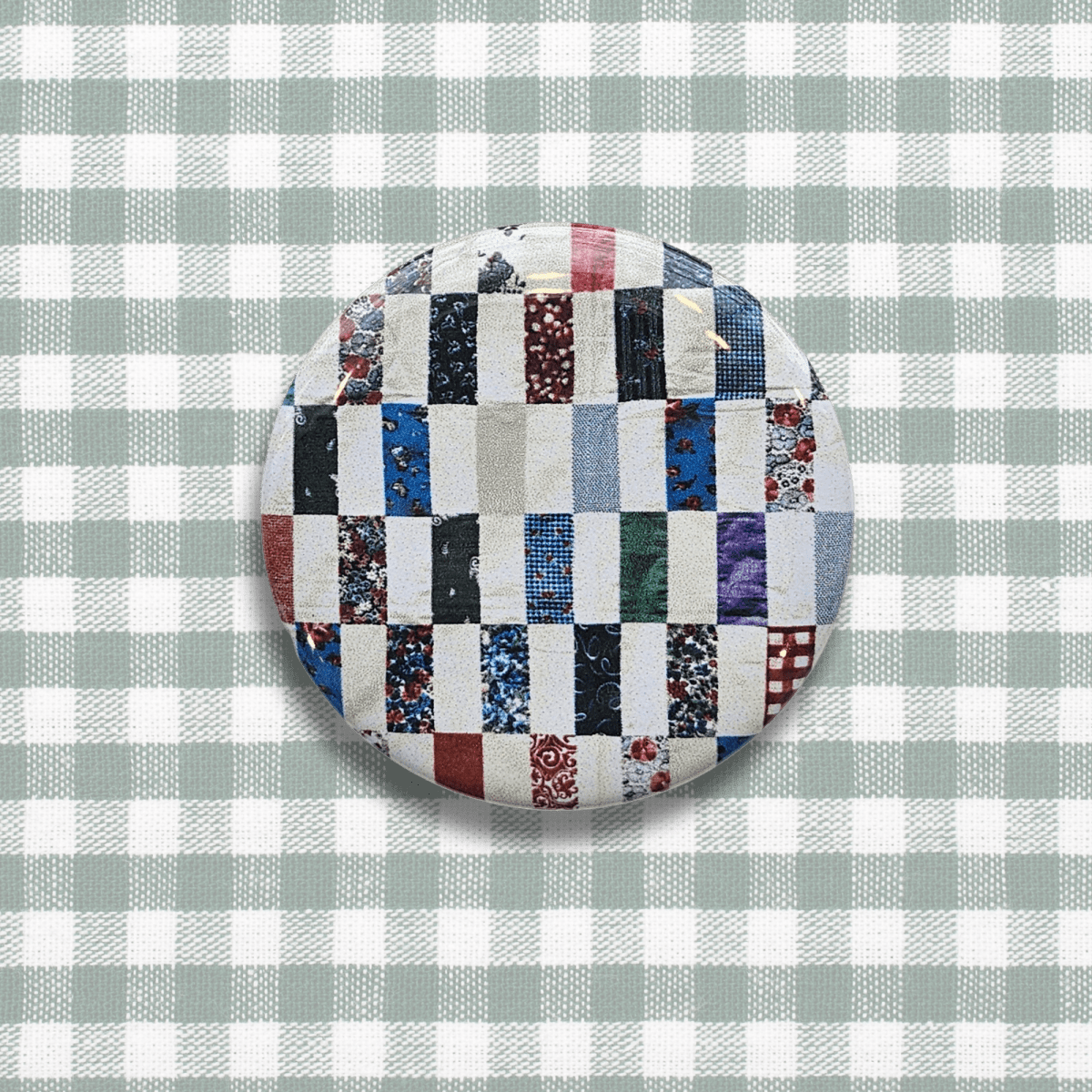 Aimant Damier Quilt Riley Grae - Ex-voto