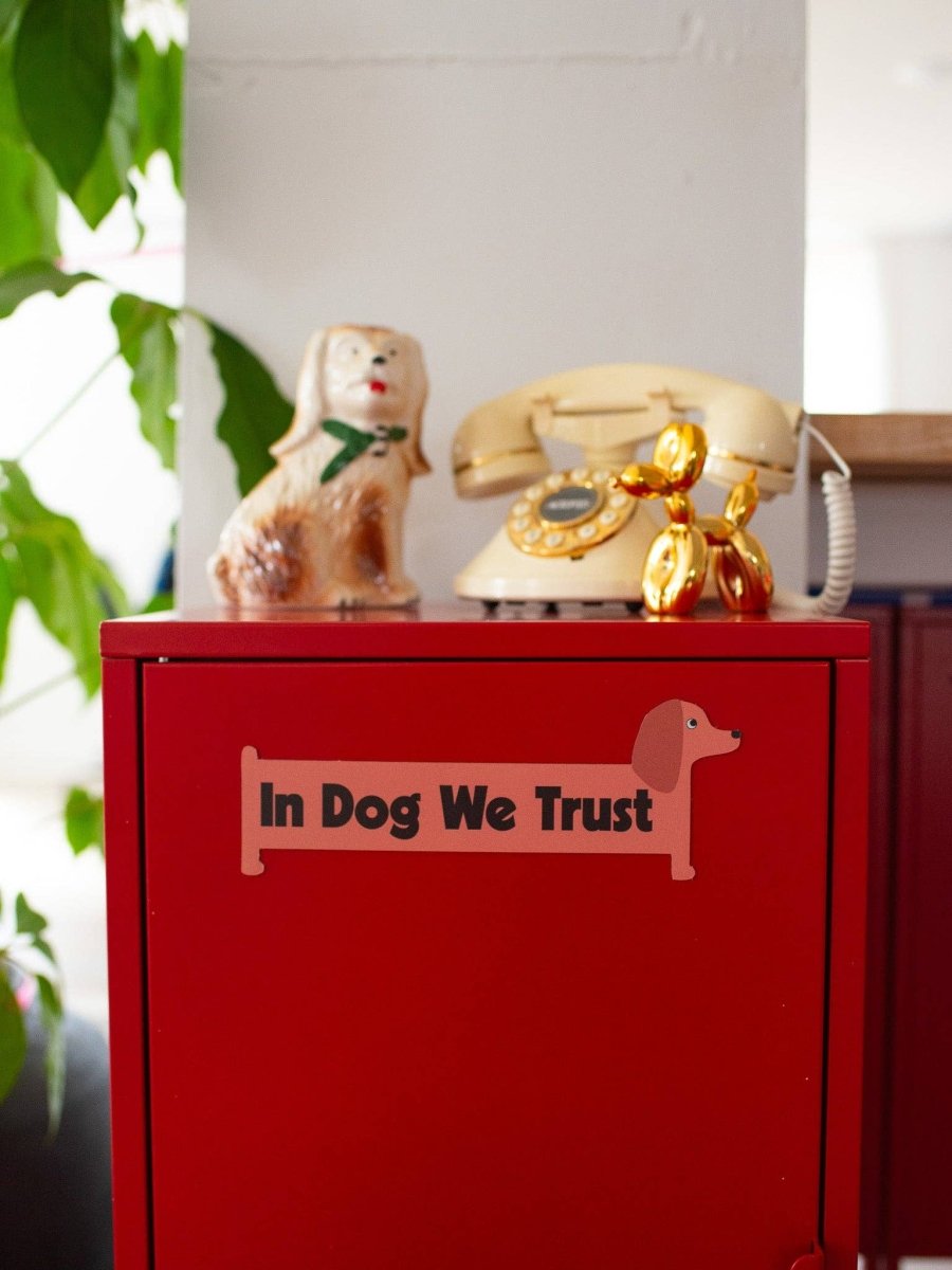 Aimant In Dog We Trust A Shop of Things - Ex - voto