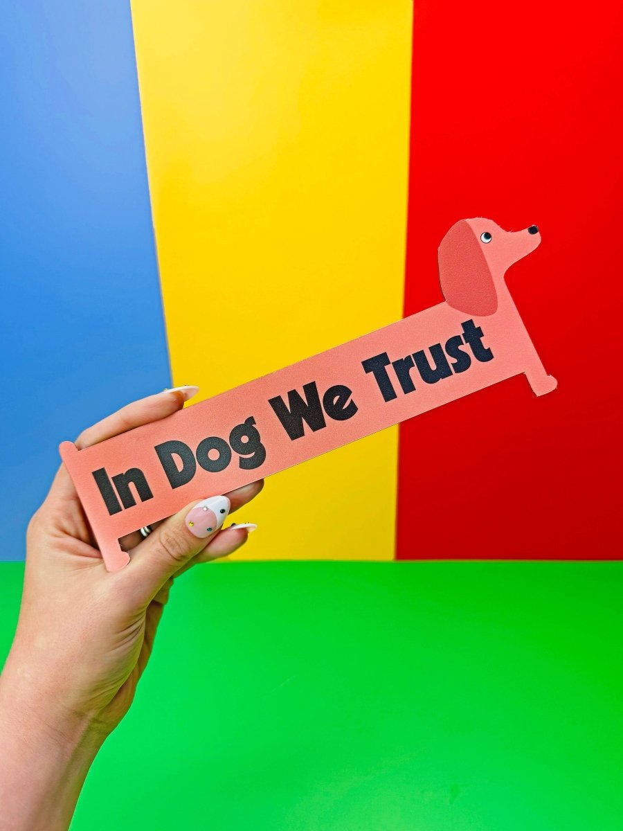 Aimant In Dog We Trust A Shop of Things - Ex - voto
