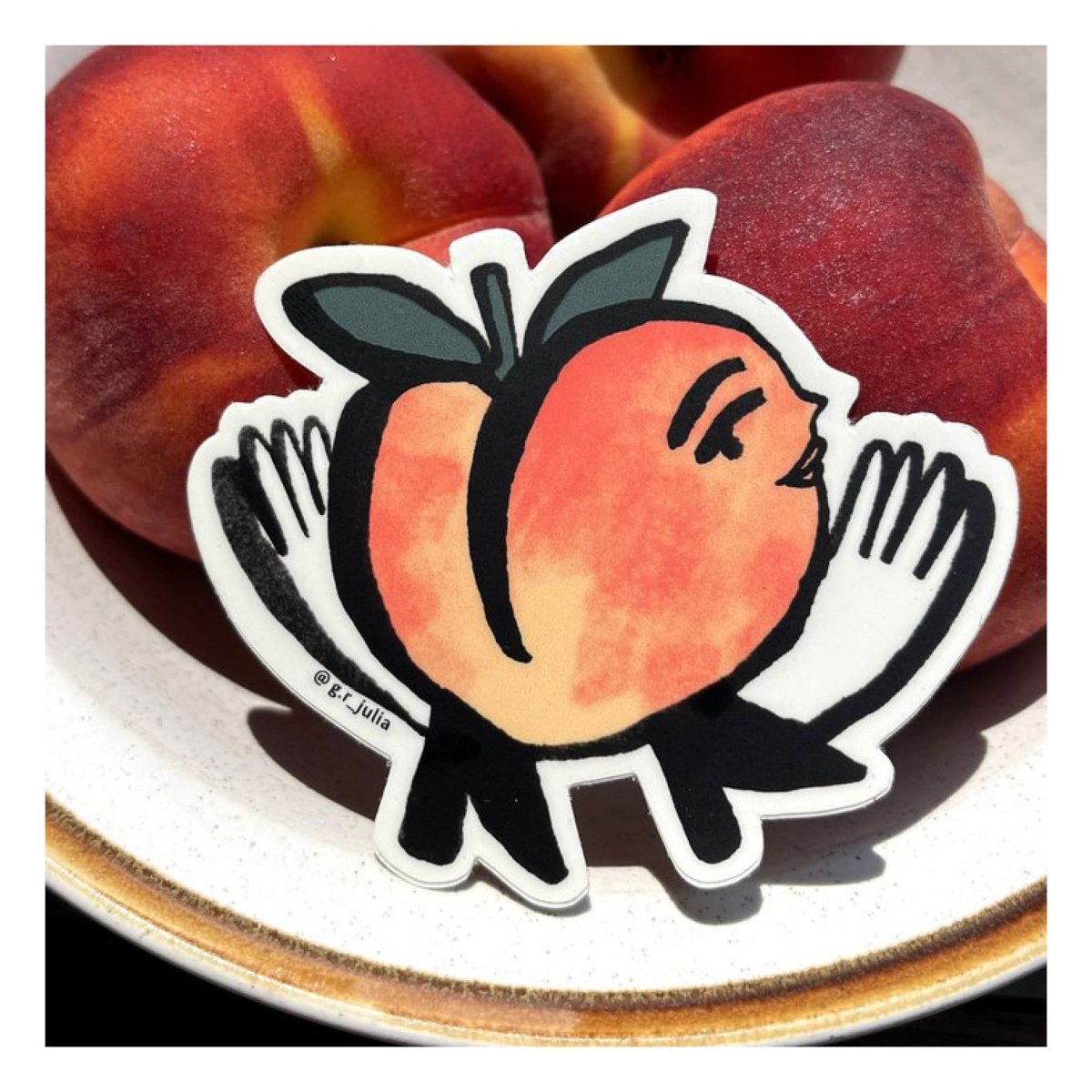 Aimant Julia GR Fuzzy Peach SOLDE - Vente finale - Ex - voto