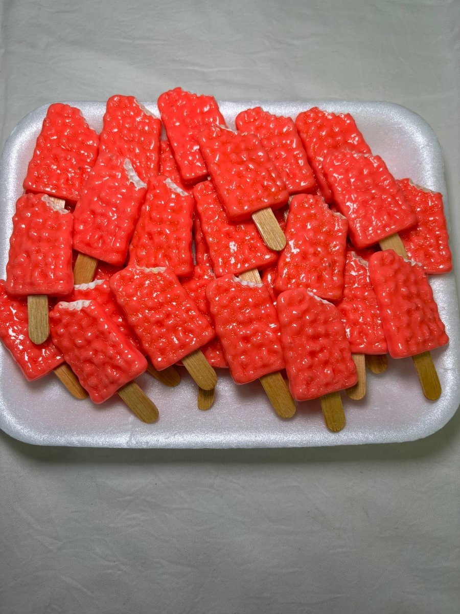 Aimant Popscicle à la Fraise MMarket - Ex - voto