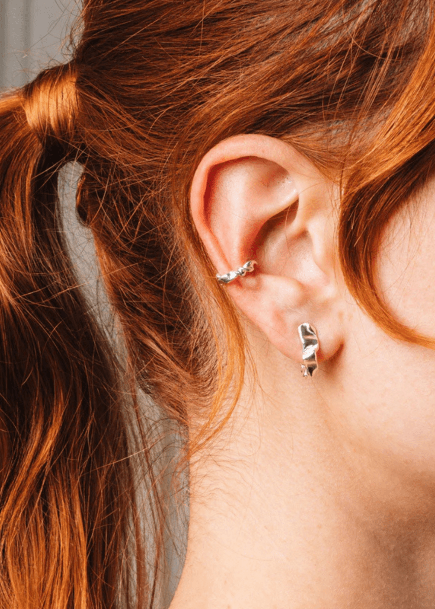 Anneau Ajustable Ruban Argent Sarah Bijoux - Ex - voto