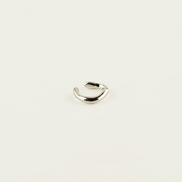 Anneau Ajustable Sculpté Argent Sarah Bijoux - Ex-voto