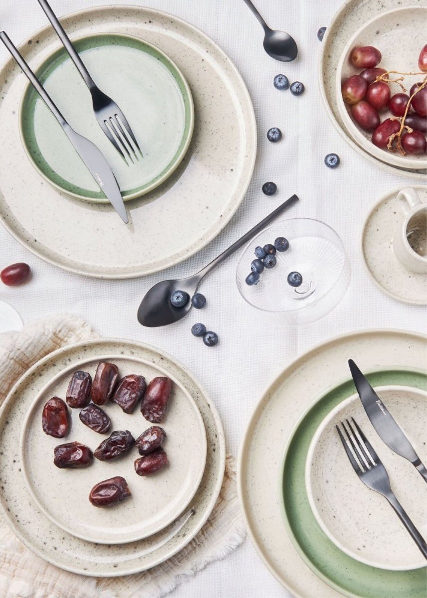 Assiette Mesa Ceramics Speckled - Ex - voto