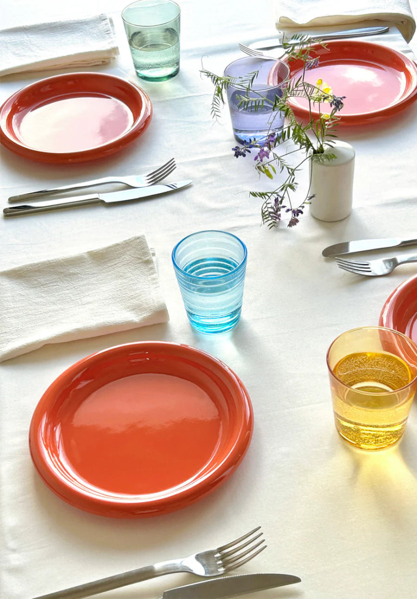 Assiette Rolli Rouge Xenia Taler - Ex - voto