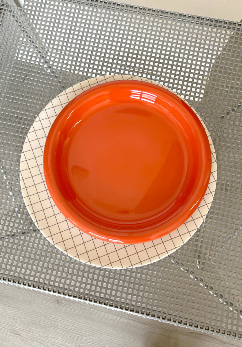 Assiette Rolli Rouge Xenia Taler - Ex - voto