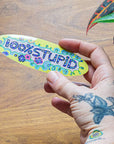 Autocollant 100% Stupid AS - Ex-voto