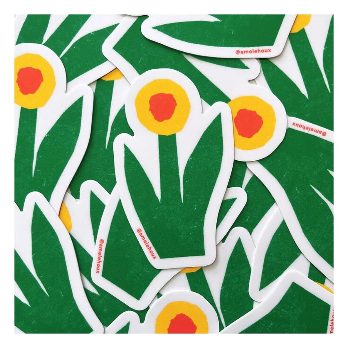 Autocollant Amélie Lehoux (Plusieurs disponibles) - Ex - voto