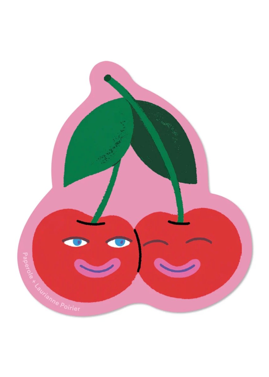 Autocollant Cerises Paperole - Ex - voto