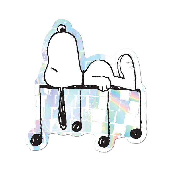 Autocollant Disco Snoopy Apply Stickers - Ex-voto