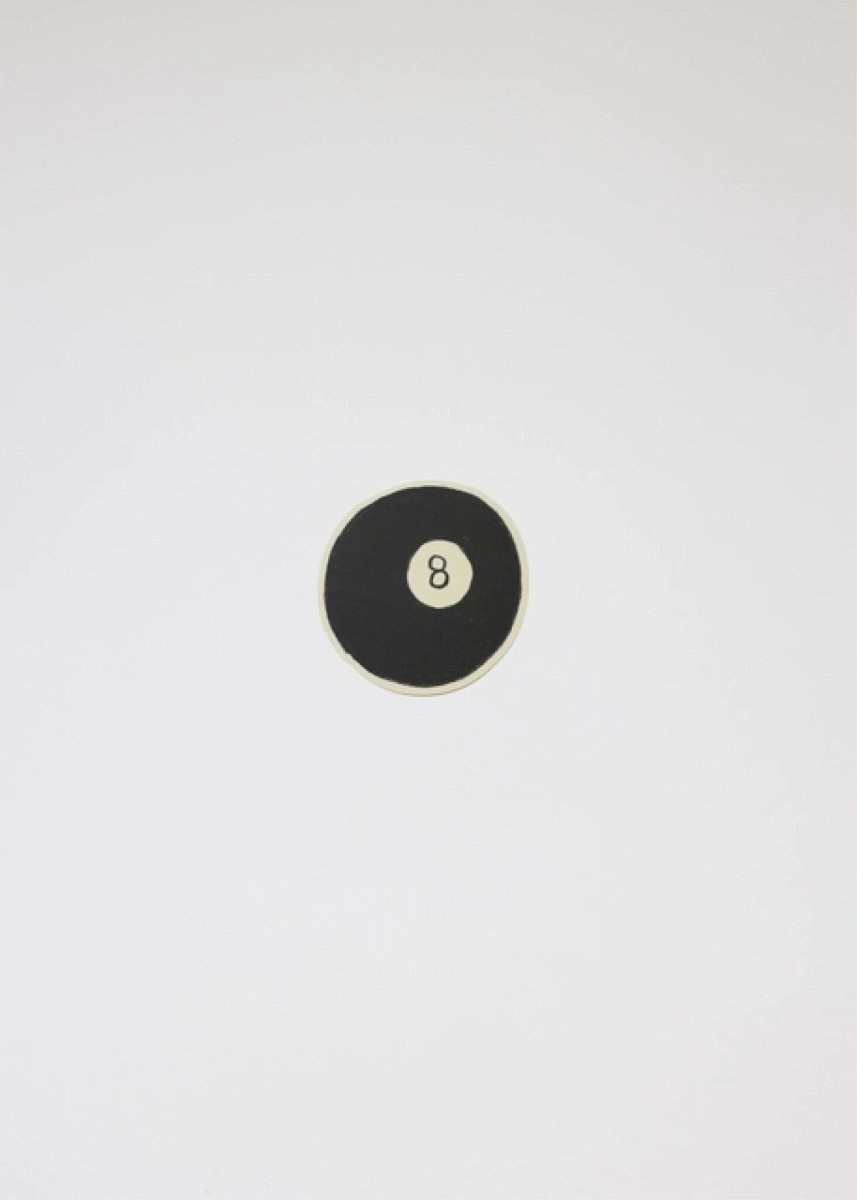 Autocollant Eight Ball Sumner Lane - Ex - voto