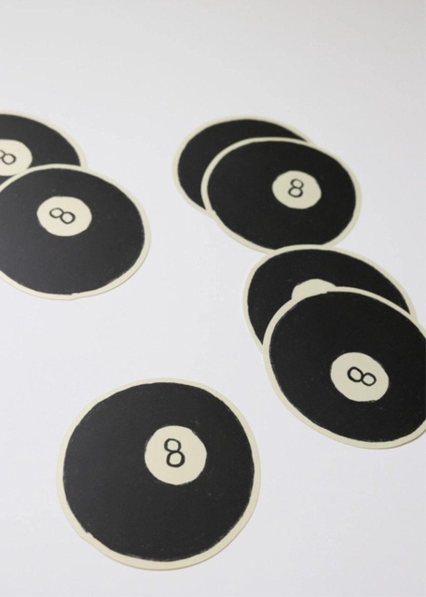 Autocollant Eight Ball Sumner Lane - Ex - voto