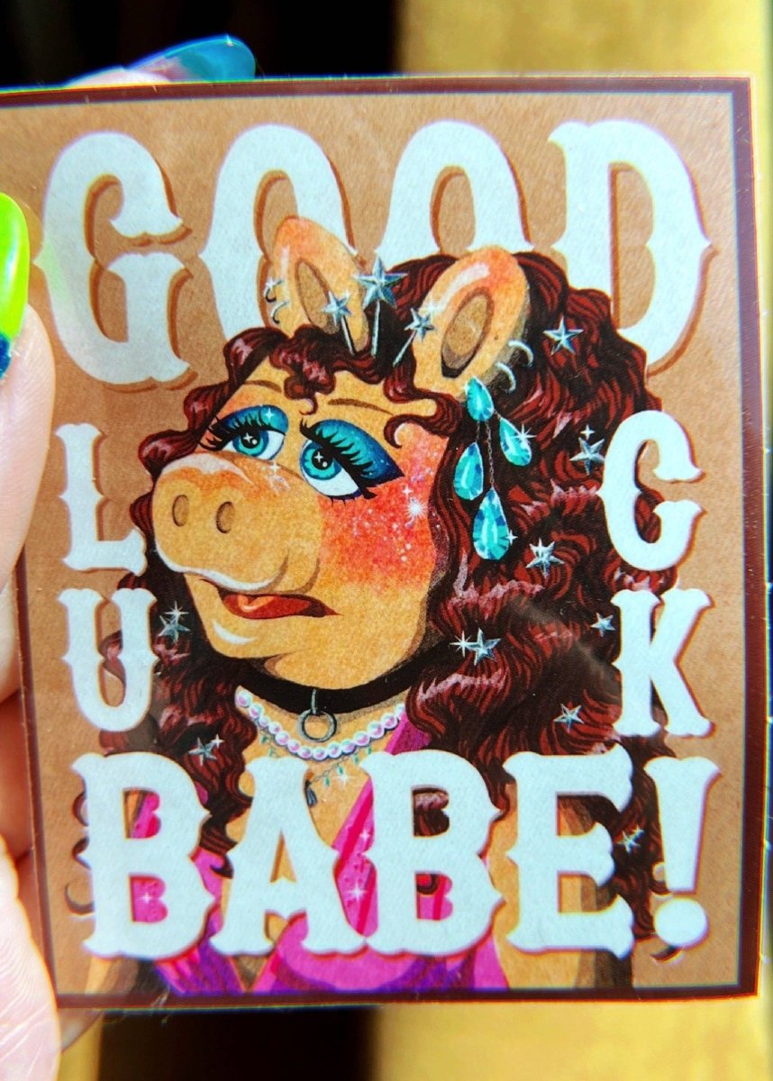 Autocollant Good Luck Babe! Chaos Magic Studio - Ex - voto