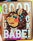 Autocollant Good Luck Babe! Chaos Magic Studio - Ex - voto