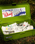 Autocollant I'd Rather Be Hiking Peanuts AS - Ex-voto