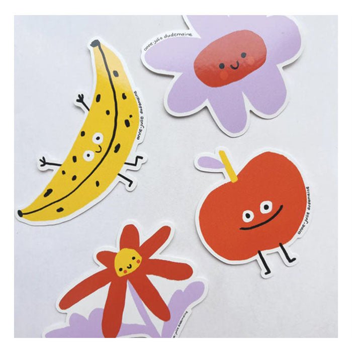 Autocollant Pomme Anne - Julie Dudemaine - Ex - voto