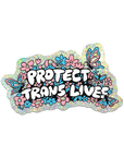 Autocollant Protect Trans Lives AS - Ex-voto