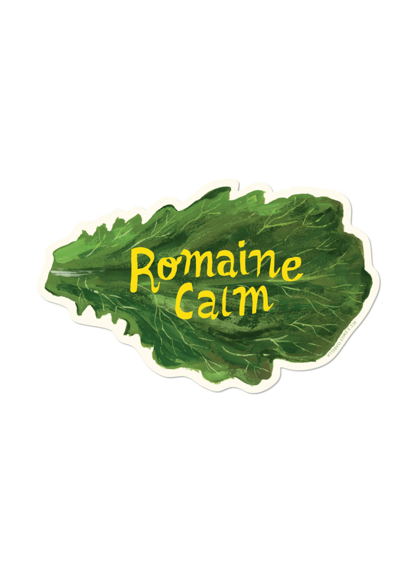 Autocollant Romaine Calm Red Cap Cards - Ex - voto